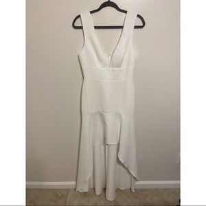 BCBG High Low evening gown